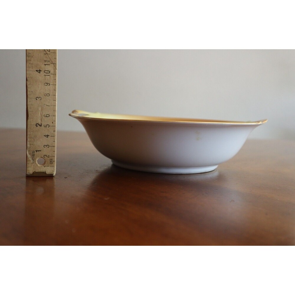 Vtg Noritake China Tree In The Meadow Round Serving Bowl 9.5" Handles Pasta Vege - Picture 9 of 13
